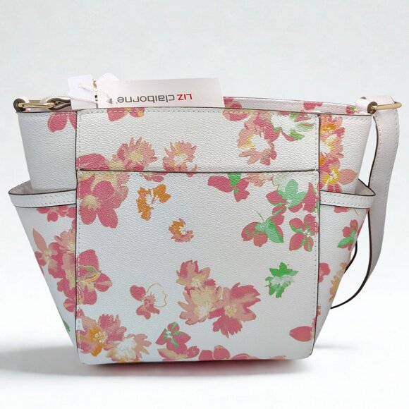Liz Claiborne “Classical Floral” Crossbody Bag Adjustable Strap NWT - Picture 3 of 5